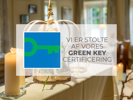 Hotel Årslev Kro er Green Key Certificeret (Turismens internationale miljømærke)